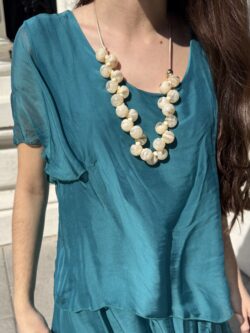 Vestido Largo de Seda Laguna - Imagen 5