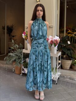 Vestido Tul Halter Posidonia - Imagen 3