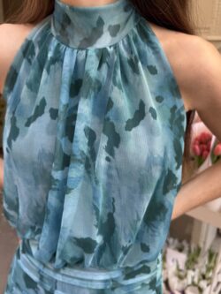 Vestido Tul Halter Posidonia - Imagen 2