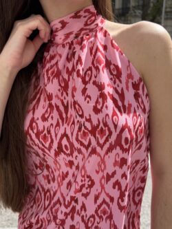 Blusa Halter Estampada Pasión - Imagen 3