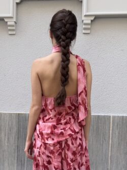 Blusa Halter Arilo Grosella - Imagen 6