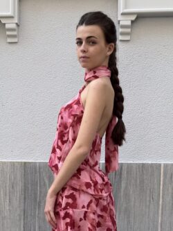 Blusa Halter Arilo Grosella - Imagen 5