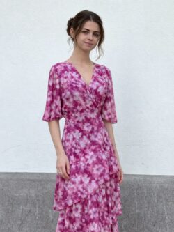 Vestido Largo Frambuesa Nube - Imagen 2