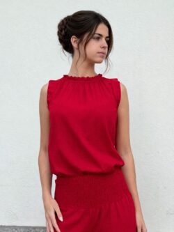 Top Essenza Rojo