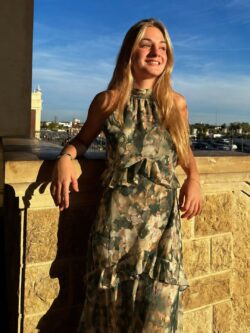 Vestido Midi Halter Clavel Bosco - Imagen 5