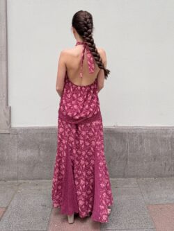 Falda Larga Grosella Roja - Imagen 4
