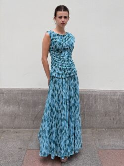 Falda Larga Acqua Posidonia - Imagen 3