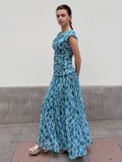 Falda Larga Acqua Posidonia - Imagen 5