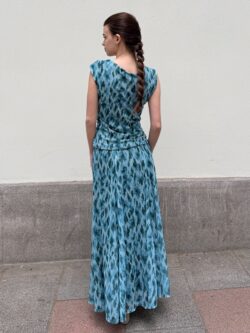 Falda Larga Acqua Posidonia - Imagen 6