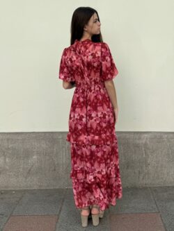 Vestido Midi Escote Gota Estampado Pasión - Imagen 5