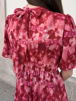 Vestido Midi Escote Gota Estampado Pasión - Imagen 8