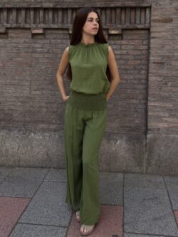 Top Essenza Verde Caqui - Imagen 5