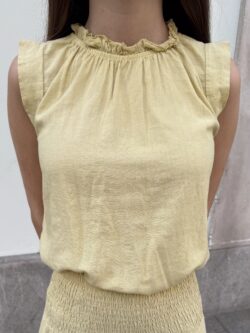 Top Essenza Amarillo Pastel - Imagen 2