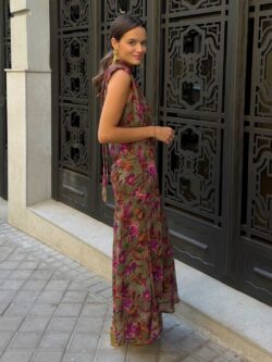 Vestido Venezia Oliva Notturno - Imagen 3