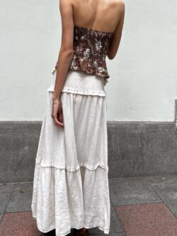 Falda de Lino Arena Sole - Imagen 5