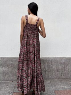 Vestido Midi Tirantes Jardín Silvestre - Imagen 4