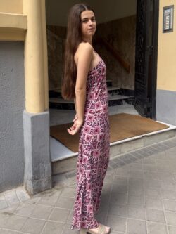 Vestido Halter Grosella Bruma - Imagen 4