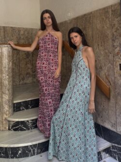 Vestido Halter Grosella Bruma