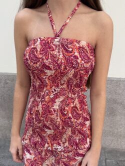 Vestido Portofino Paisley Peonía - Imagen 2