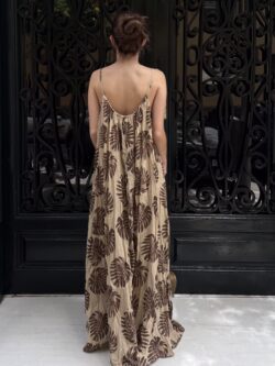 Vestido Arena Hoja de Cacao - Imagen 4