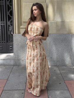 Falda Sicilia Arena Vainilla - Imagen 3