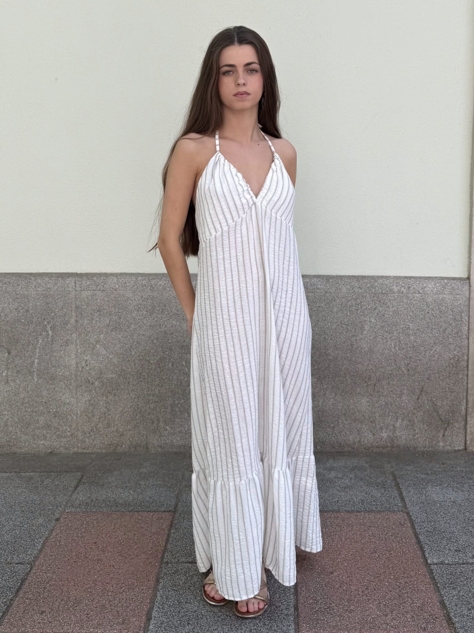 Vestido Capri Latte