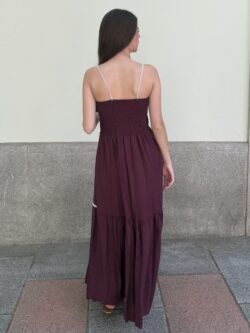 Vestido Verona Burdeos Intenso - Imagen 4