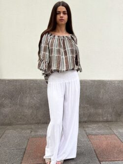 Pantalón de Lino Essenza Blanco