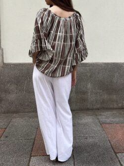Pantalón de Lino Essenza Blanco - Imagen 5