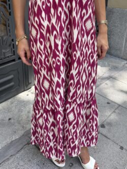 Vestido Kioto Ikat Buganvilla - Imagen 6