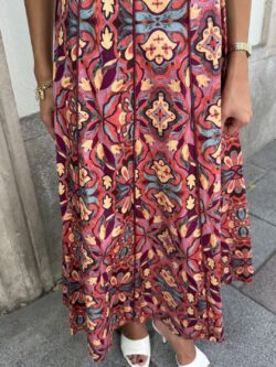 Vestido Estampado Mosaico Granada - Imagen 5