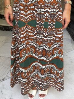 Vestido Midi Damasco Etnico - Imagen 5