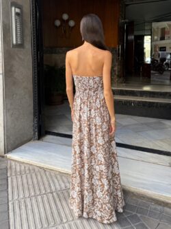 Vestido Verona Floral Beige - Imagen 3