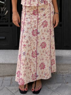 Conjunto Floral Beige Mediterráneo - Imagen 5