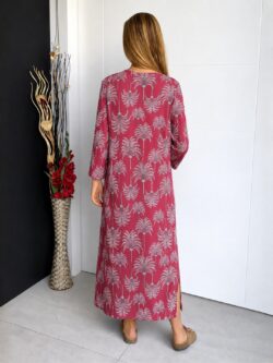  Vestido Midi Kafka Buganvilla - Imagen 3