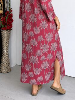  Vestido Midi Kafka Buganvilla - Imagen 4