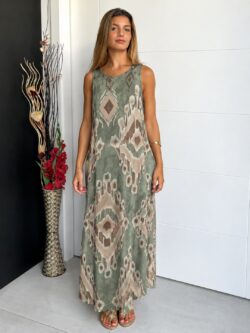 Vestido Atlas Seda Fría
