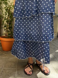 Vestido Bianca Lunares Marino - Imagen 3