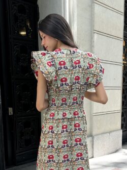 Vestido Midi Siena Oliva - Imagen 5