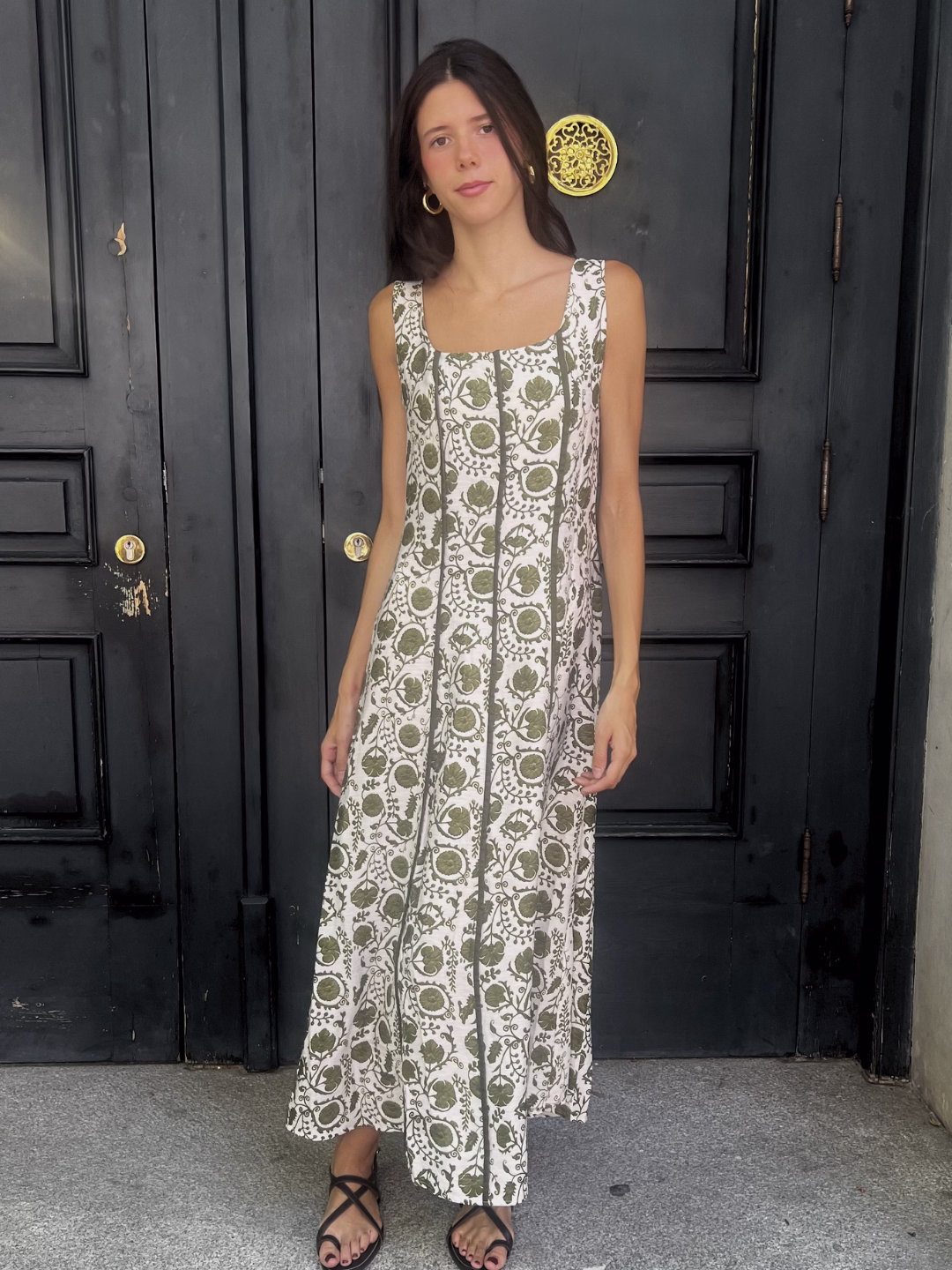 Vestido Floral Granada Azul