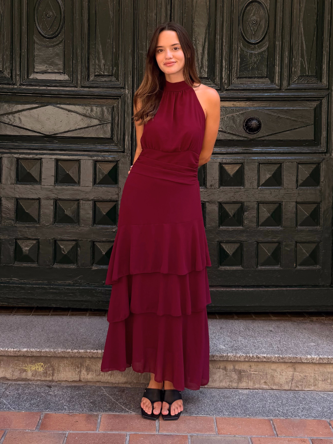 Vestido Vesper Frambuesa