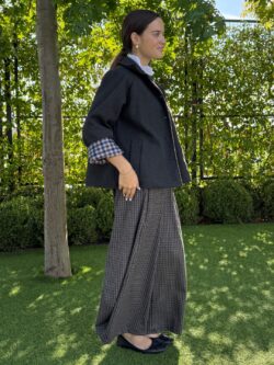 Chaqueta Gris Clásica Botones Carey - Imagen 5
