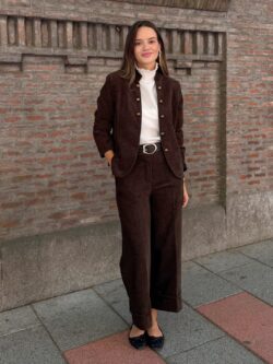 Chaqueta Officer Chocolate - Imagen 2