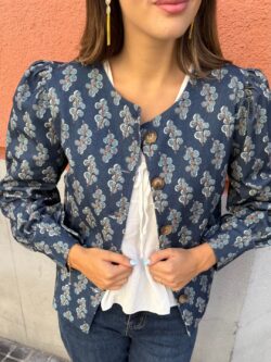 Chaqueta Botánica Azul Marino - Imagen 2