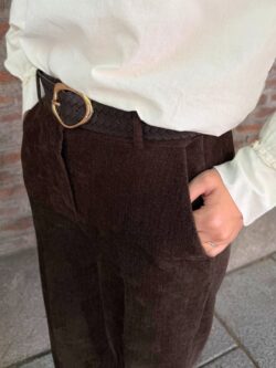 Pantalón Sastre Officer Chocolate - Imagen 2