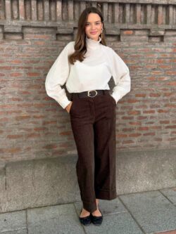 Pantalón Sastre Officer Chocolate