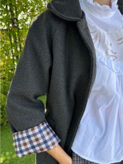 Chaqueta Gris Clásica Botones Carey - Imagen 4